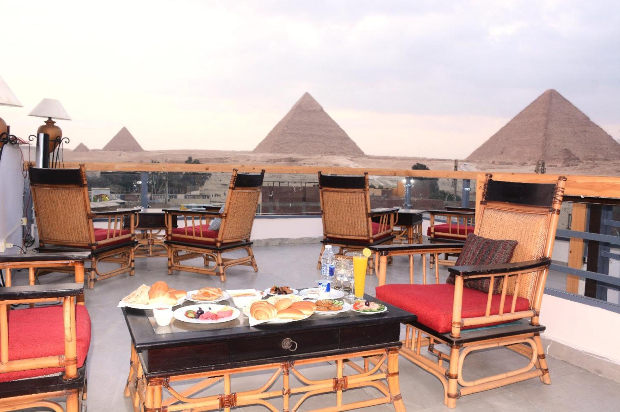 Nun Pyramids Hotel Kafrat al Jabal Экстерьер фото